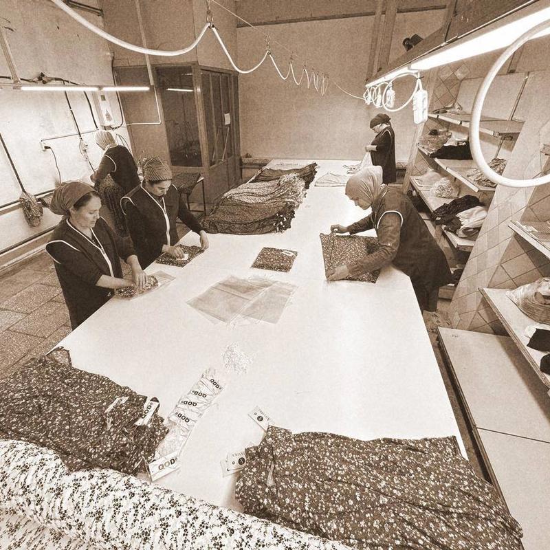 Швейное производство Amandes в Кыргызстане