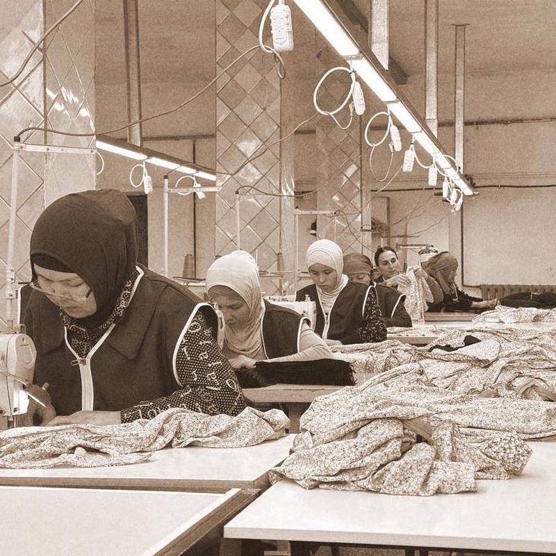 Швейное производство Amandes в Кыргызстане