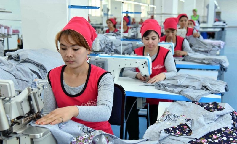 Предприятие в Киргизии по швейному производству